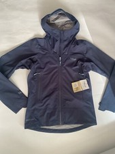 Rab Women'sFirewall Light waterproof jacket Tempest Blue size 08