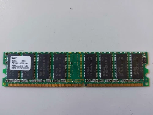 Samsung HP 256MB DDR NonECC PC2100 266Mhz DIMM (M368L3223DTL-CB0 175924-001) REF - Picture 1 of 4