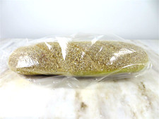 Artificial French Bread Wheat Loaf Bran Topping 10 Inch Staging Food Display