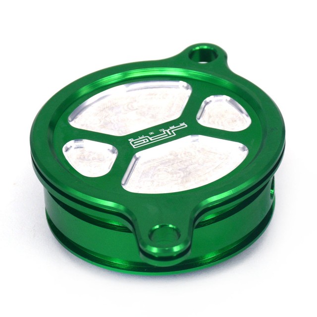 New Billet Oil Filter Cover Caps For Kawasaki KX450F KXF450 0615