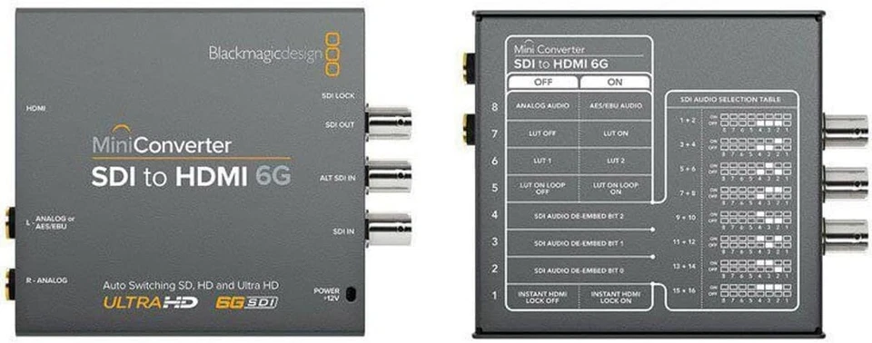 Blackmagic Design Mini Converter - HDMI to SDI 6G - Image 2 of 2