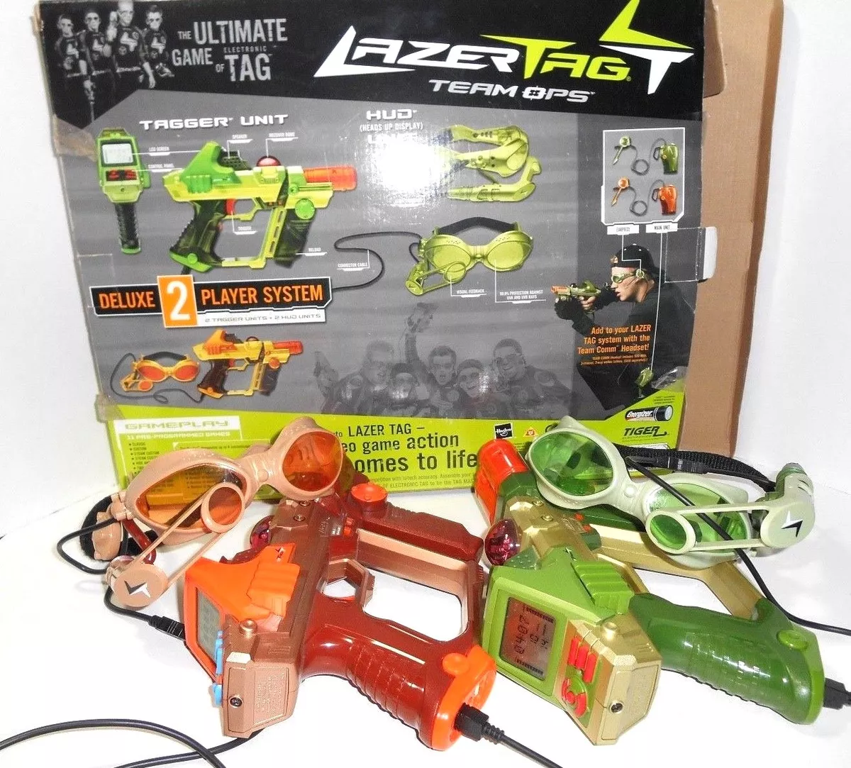 Lazer Tag Team Ops Deluxe 2 Player System