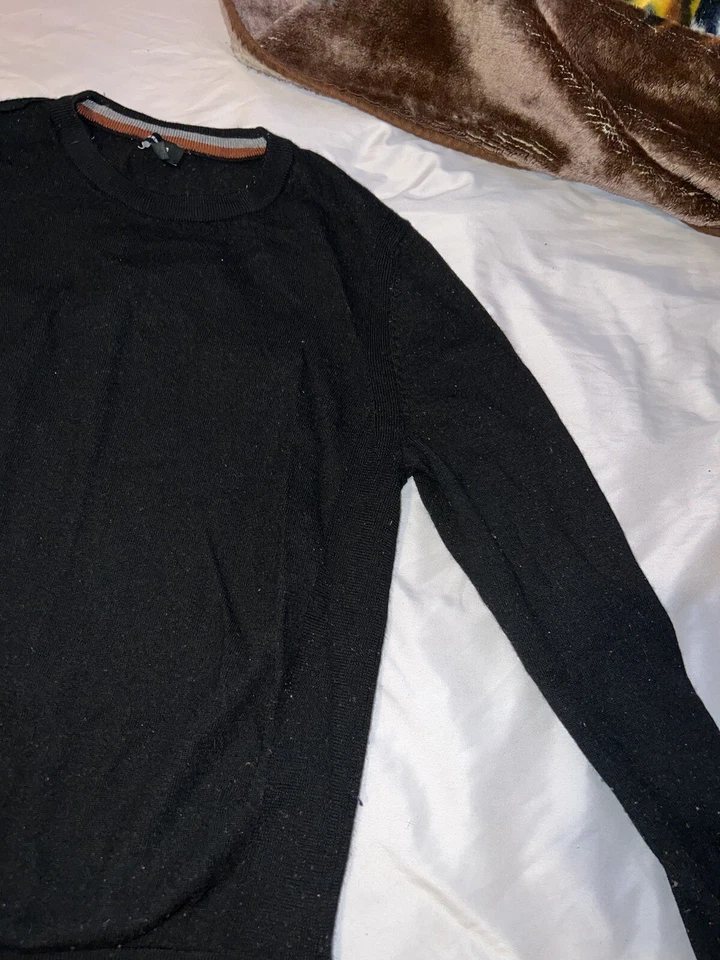 Express Crew Neck Merino Wool Sweater Medium  - Image 3 of 4