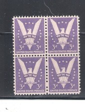 US SCOTT 905  BLOCK  OF FOUR