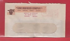 The Lowe Brothers Company colour advertising 1945 meter window Canada cover