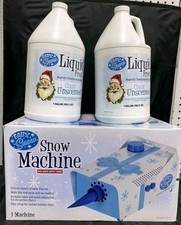 FAUX SNOW Snow Machine Fake Snow Machine 800W 2Gallons Liquid Snow