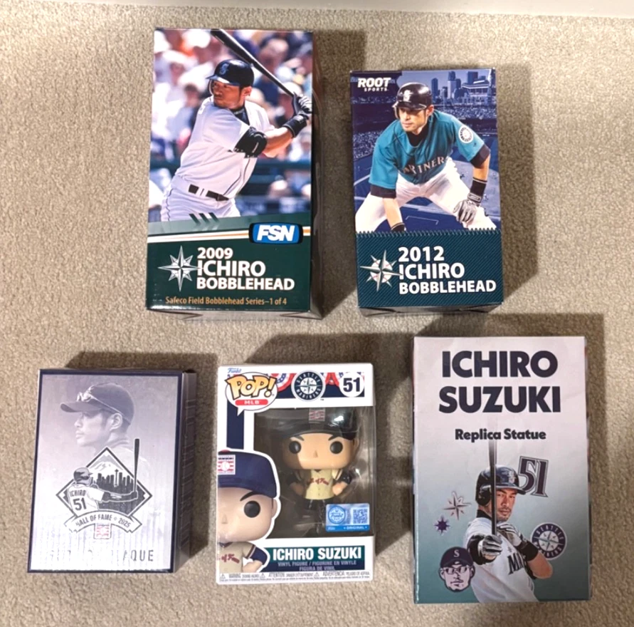 Ichiro Suzuki Seattle Mariners MLB Bobbleheads for sale | eBay