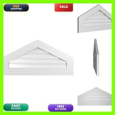 Truecraft Pvc Peaked Top Gable Vent 36w X 18h 612 Pitch 1x3.5in Frame Truecraft Pvc Peaked Top Gable Vent 36w X 18h 612 Pitch 1x3.5in Frame