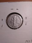 1944 Mercury Dime and a 1945-S Silver Nickel. Below Melt Value — photo 2