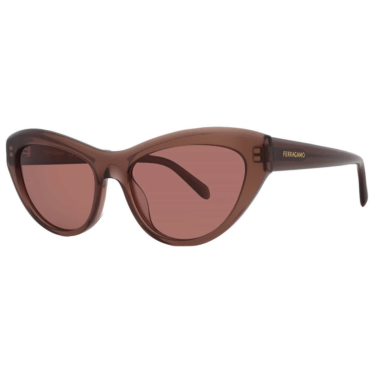 D869 22.5㎝ サルヴァトーレフェラガモ エナメル レディース ブラウン VARA（Salvatore Ferragamo） フェラガモ ローファー レディース