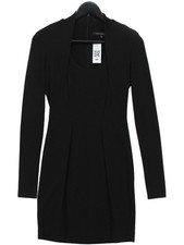 French Connection Bodycon Mini Dress UK8 in Black