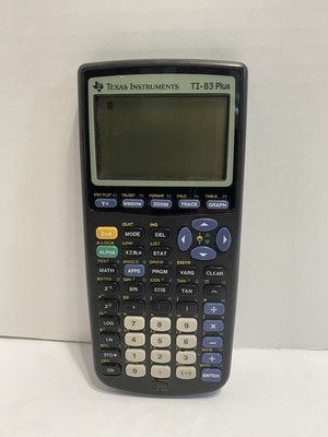 Texas Instruments TI-83 Plus Graphing Calculator NO COVER - TESTED WORKS