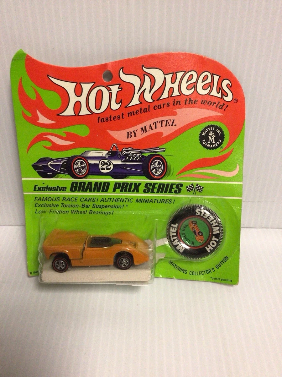Hot Wheels McLaren 1968 Vehicle Year Vintage Manufacture Diecast