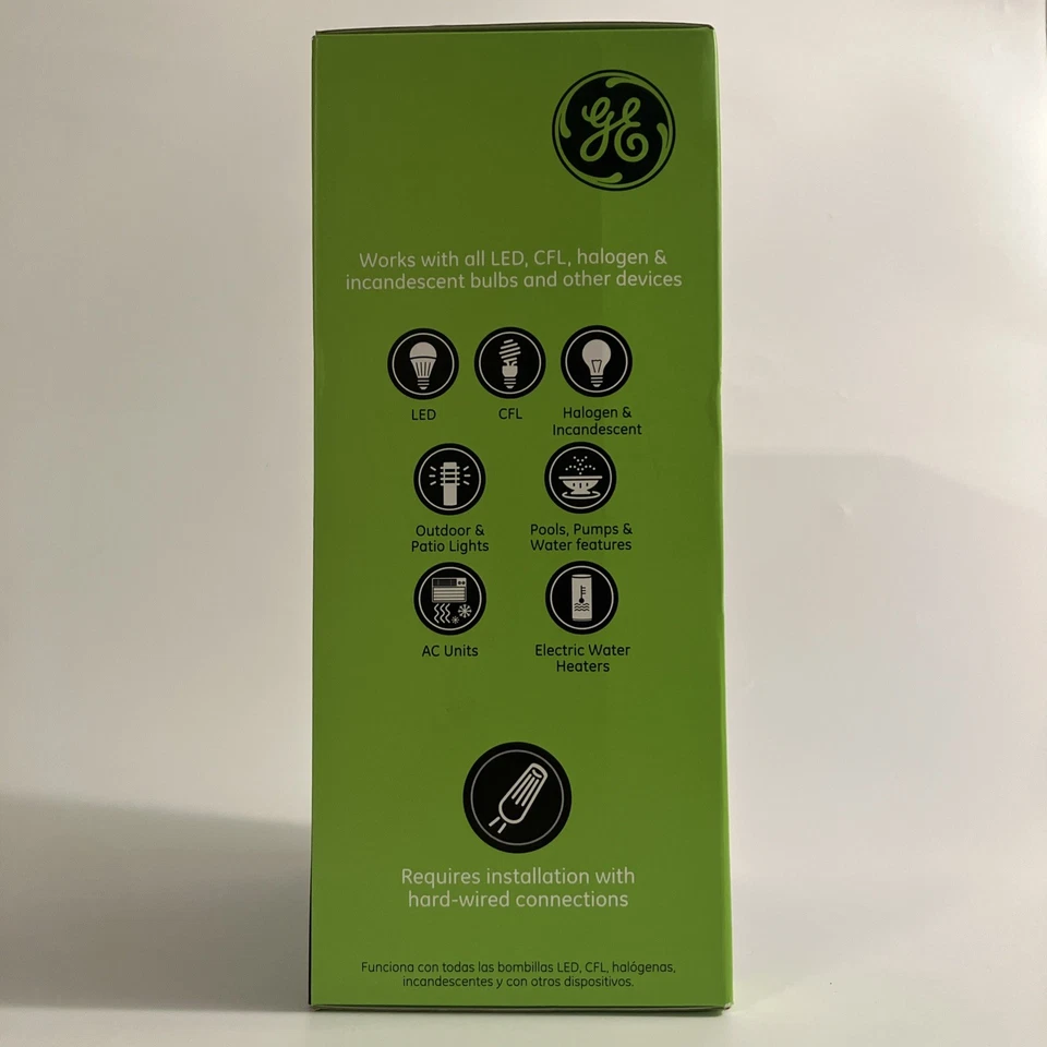 GE Jasco Z-Wave 40-Amp Direct Wire Indoor / Outdoor Smart Switch ZW4007 14285-1 - Image 3 of 4