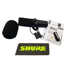 New Shure SM7dB Dynamic Microphone Built In Preamp Streaming Podcast Recording