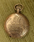 Antique Elgin 14K Yellow Gold Vintage Pocket Watch C.W. Mfg Co. case