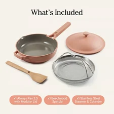Our Place Always Pan SPICE ROSE Color 2.6qt/2.46l IN BOX