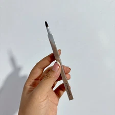 Sephora Retractable Portable silvery Lip Brush Portable Lipstick Brush