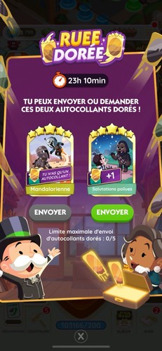 Mono_poly_Go⚡Fast SENDING⚡ échange Gold Set Star Wars - Foto 5 di 22