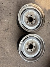 2-chevy Truck 15x7 Steel Wheels 88-98 Chevy Gmc Obs Style Wheels 5 Lug Gm Rims