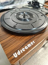 UDREAMER Vinyl Record Player Bluetooth Turntable Built-in Speakers USB  RCA Out
