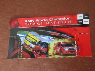 1999 USED TOMMI MAKINEN SHEET FROM FINLAND