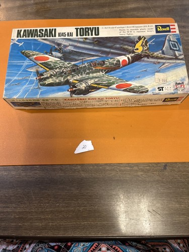 Revell Kawasaki KI45-KAI Toryu 1/32 Plastic Model Kit *SEALED PARTS -COMPLETE*