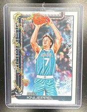 2025 Topps Holiday Kon Knueppel Backs Variation #SSB-KK SSP Hornets