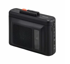 Maxell Portable Cassette Player with Built-in Speaker  Black  MXCP-P100SBK