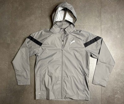 PUMA, Teamfinal All Weather Jacket, Gr. L, Farbe Grau, Neu ohne Etikett!