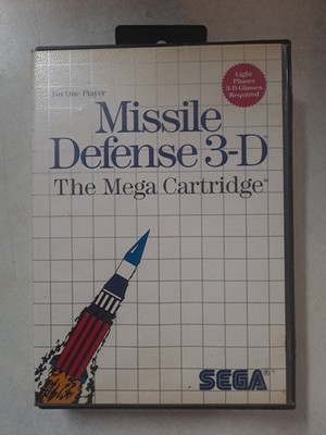 Missile Defense 3-D (Sega Master System) Missing Manual