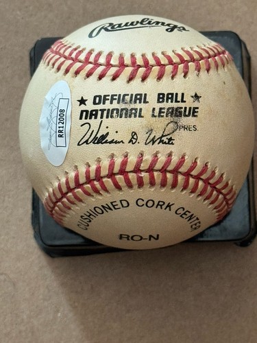 Willie McCovey signierter offizieller Bill weißer Baseball mit JSA - Bild 2 von 2