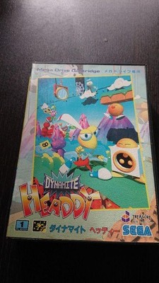 Dynamite Heady Mega Drive Video Game Software jp