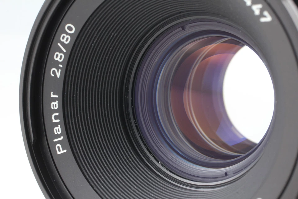 NEAR MINT+3 Hasselblad Carl Zeiss Planar CF 80mm f2.8 T* Lens + Hood From JAPAN - Image 2 of 4