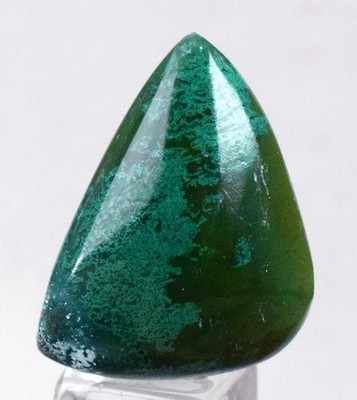23 Karat GEM SILICA CHRYSOCOLLA Emeraldine Chalcedon Lily Mine Scenic BE719