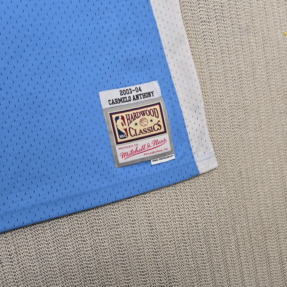 Mitchell & Ness Denver Nuggets Basketball Jersey Mens 2XL XXL Carmelo Anthony 15 - Image 3 of 4