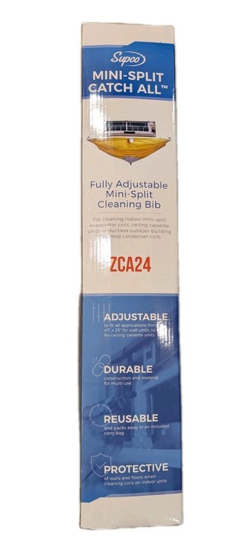Supco ZCA24 Mini-Split Air Conditioner Catch All Cleaning Bag Bib Re-Usable