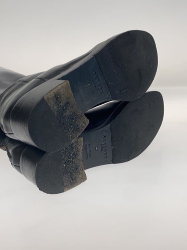 SARTORE long boots 37 BLK leather SR3282 black Used - Picture 4 of 5