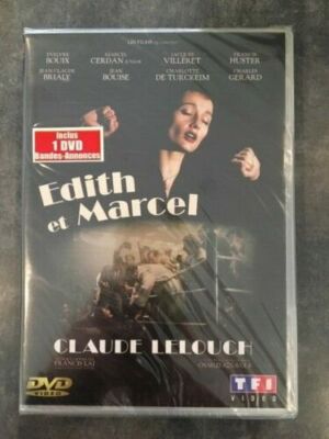 EDITH ET MARCEL - DVD-Film Zone 2 - CLAUDE LELOUCH und MARCEL CERDAN JUNIOR