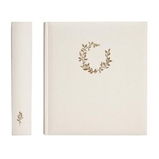 Premium Scrapbook Album - Scrapbook Photo Album with Writing Space - 100 Oat