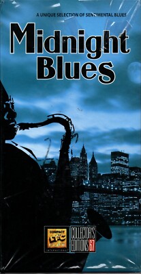 Various Artists -  ''Midnight Blues ''  - 70 Track 4CD Boxset - NEW - FREE UK P&P.