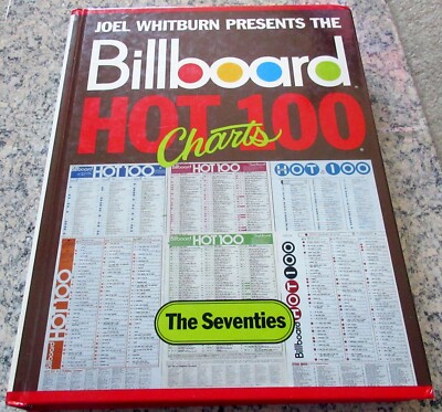 Joel Whitburn BILLBOARD HOT 100 Charts - The Seventies 1970s RARE Hardcover $$