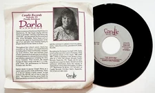 Darla McFadden He Saw Me DJ Promo 45 Gospel Candle Records