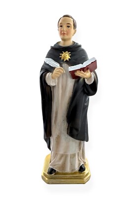 8'' St. Thomas Aquinas Statue Figurine Imagen Estatua Religious Gift Art