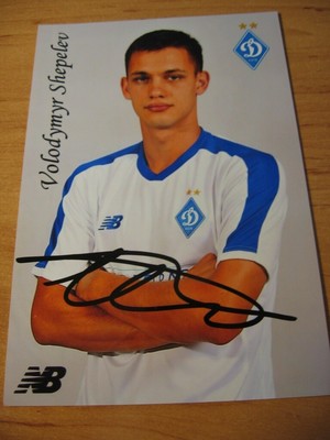 # Volodymyr Shepelev - Ukraine A - Dynamo Kyiv - SIGNED PHOTO - GB | eBay