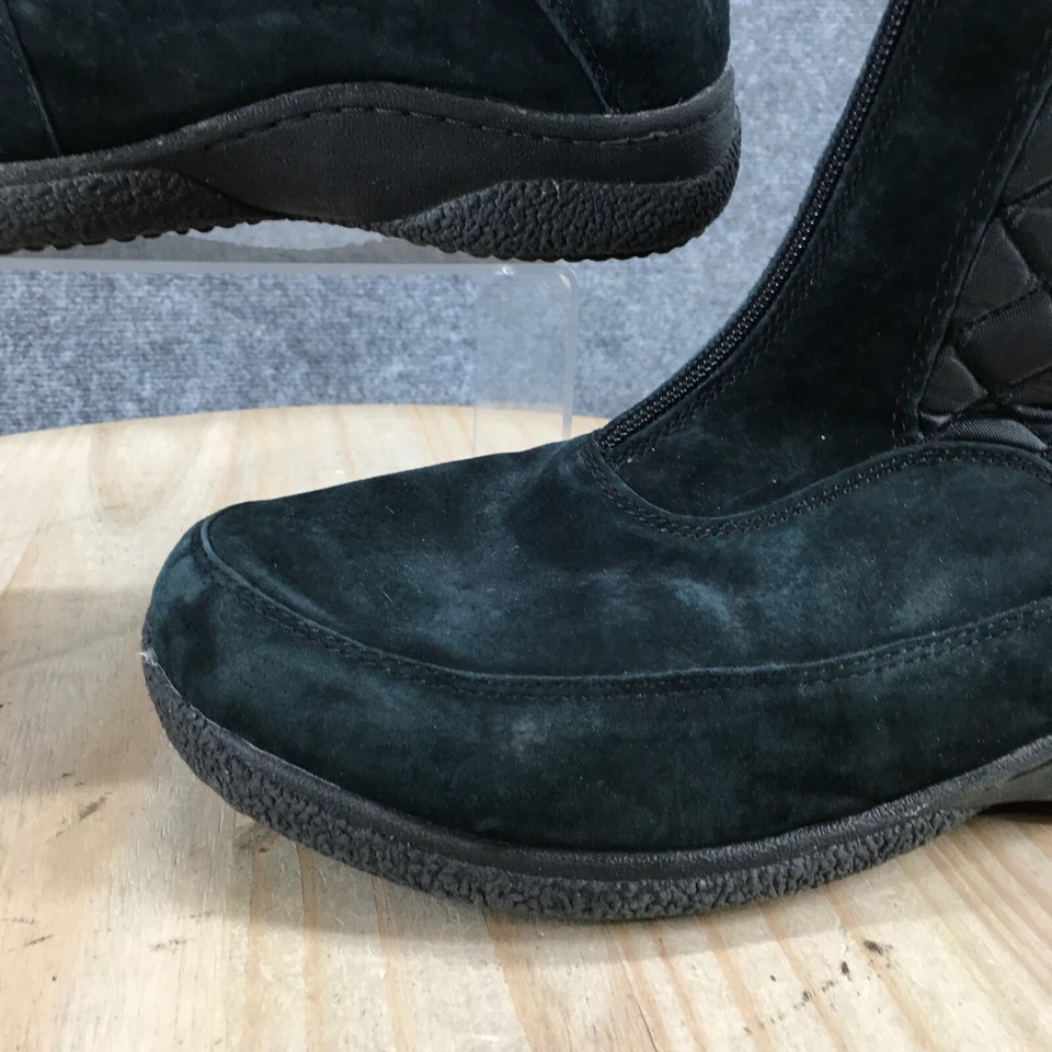 Botas Propet Mujer 11 EE Alta Acolchadas Cortas Invierno Botas de Nieve Negras Cremallera Frontal Foto 4 de 4