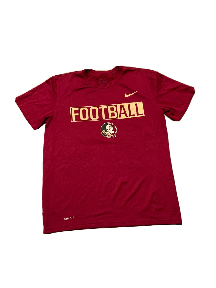 Nike Dri Fit Florida State Seminoles Football Team Issued Training