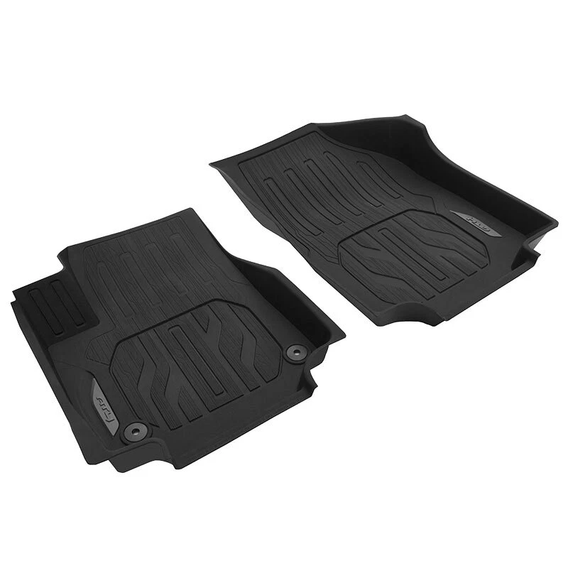 Revestimiento de piso delantero para todo tipo de clima GMC 2022-2024 OEM con logotipo negro GM 84710955 Foto 3 de 3