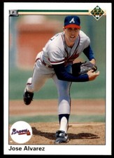 1990 Upper Deck Jose Alvarez Atlanta Braves #634