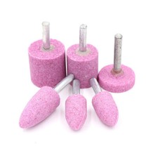 Perni a disco per pietra macinata rosa 16 mm/20/25/30/40 mm con albero da 6 mm per trapano